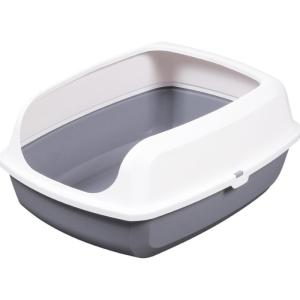 Wholesale Plastic Semi Enclosed Litter Box Widened And Thickened Anti Leakage from china suppliers