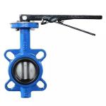 GGG40 EPDM Seal Center Line Wafer Butterfly Valve Lever Operator