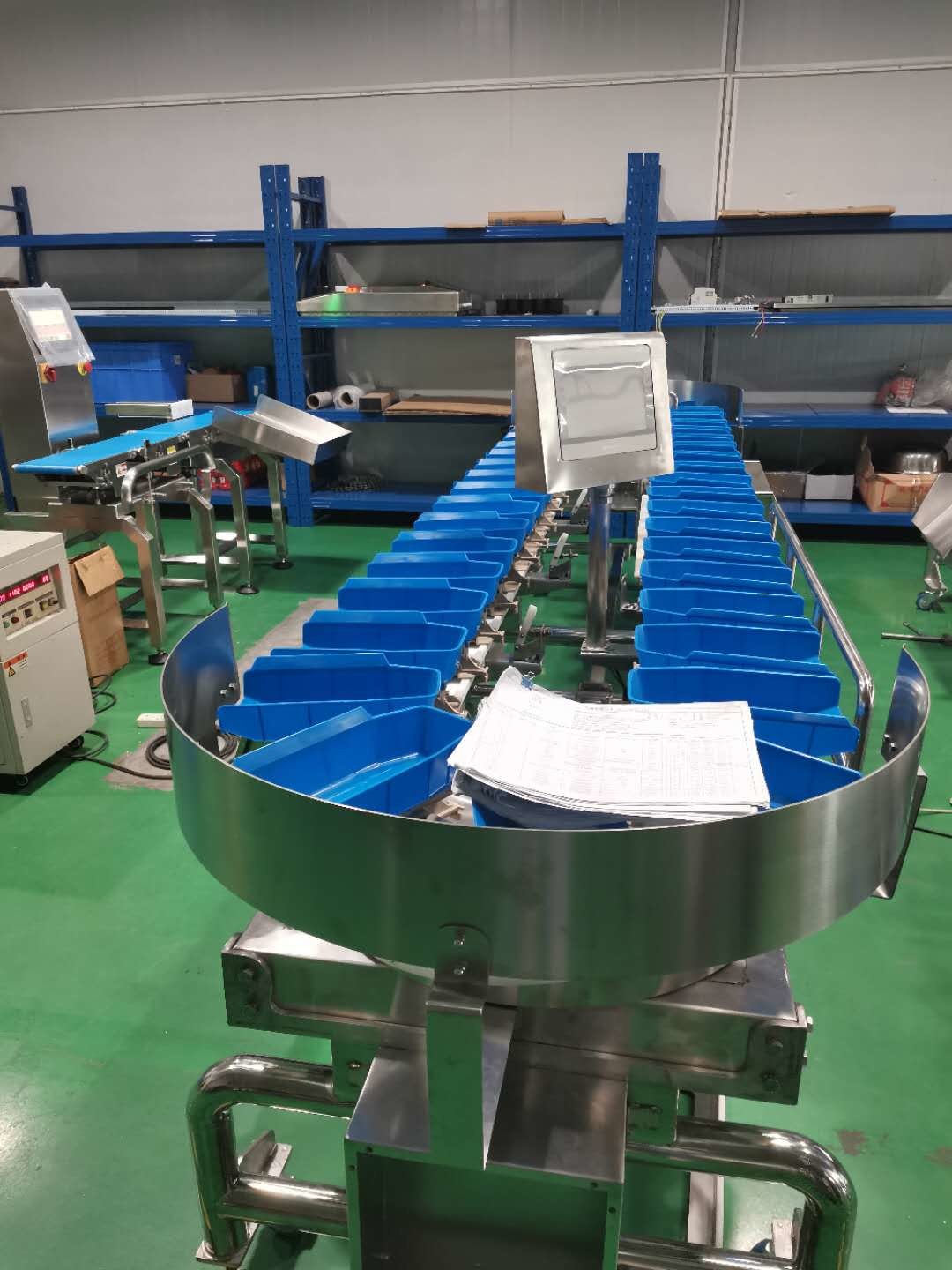 1000g Multi Weight Sorter Waterproof Weighing Grader Machine