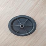 Trolley Cart 6 Inch Solid Rubber Wheels Portable Camping Lawn Mower Plastic