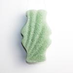 OEM Logo Light Orange Body Konjac Sponge Reusable Exfoliating Facial Buff Puff