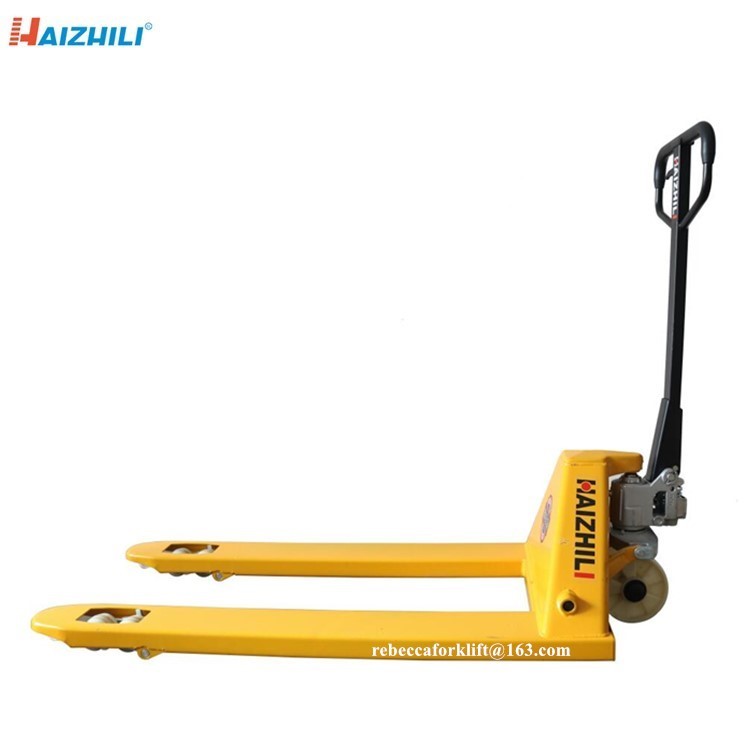 Casting Pump Hydraulic Cylinder Heavy Duty Hand Pallet Truck With 3000KG Loading Capacity
