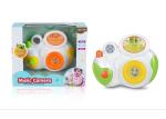 Frog Music Drum Piano Newborn Baby Toys W / Lights Educational Instrument