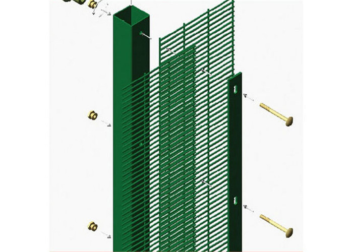 358 High Security Wire Mesh Fencing Panels
