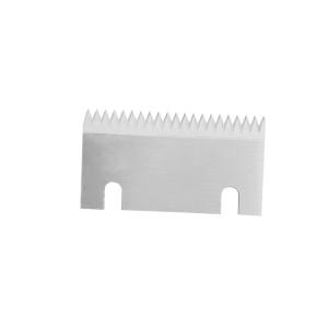 Wholesale 18mm Stainless Steel Serrated Blade Knife Toothed Blade Titanium Coated from china suppliers
