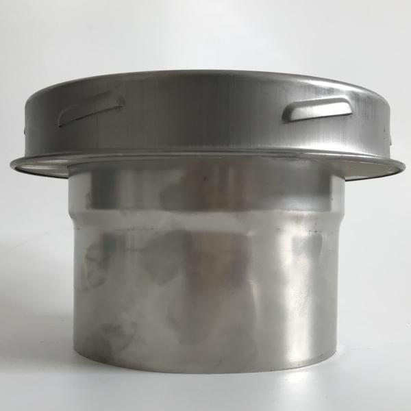 Round Double Wall Fireplace Pipe , Double Wall Pellet Stove Pipe Twist With