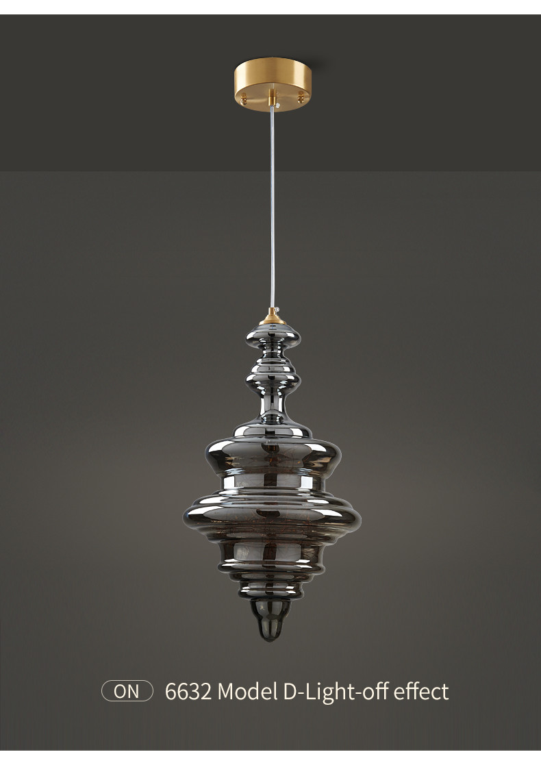 Nordic Full Copper Lamp Luxury Post-modern Crystal Chandelier(WH-AP-554)