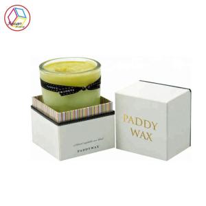 Wholesale Luxury Cardboard Candle Boxes , Votive Candle Packaging Boxes from china suppliers