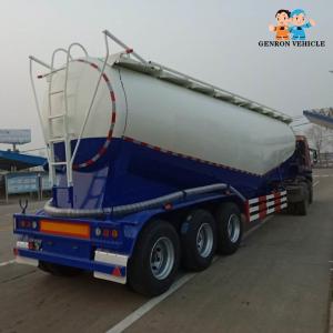 China Tri Axles Mechanical Suspension and air suspension Tanker Bulk Cement Carrier Cement Bulker Semi Truck Trailers For Sale on sale