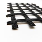 Chinese Style 50/50kn Fiberglass Geogrid Bitumen Coated for Asphalt Overlay