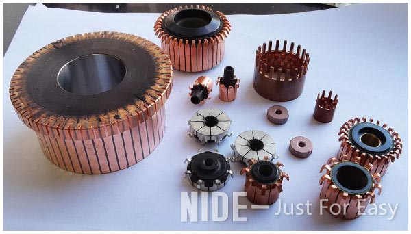 DC motor commutator