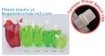 Portable Travel Fluid Bags, Transparent Clamshell, Makeup Packaging Bag, Squeeze