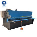 Manual Blade Gap Adjustment Swing Beam Metal Steel Hydraulic Shearing Machine