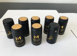 Wholesale PVC Hot Shrink Capsules red Wine Capsules Wholesale Black Wine Capsules from china suppliers