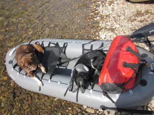Wholesale Portable Inflatable Fishing Dinghy , TPU Inflatable Hunting Boat For Durable / Kids from china suppliers