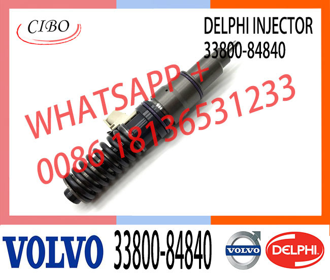 4 Pin Excavator engine parts Diesel Fuel Electronic Unit Injector BEBE4D21002 33800-84840 For HYUNDAI L ENGINE