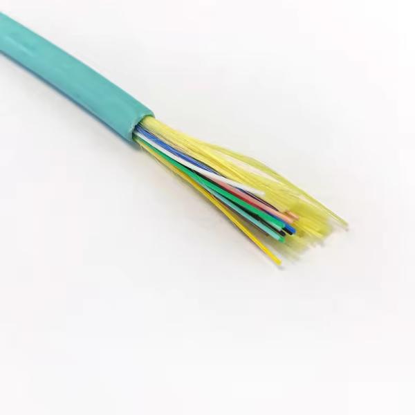 2 4 6 12 core Indoor optical fiber cable GJFJH LSZH outer sheath tight buffered