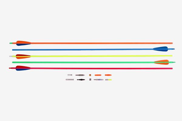 Fluorescent Neon Colors Painting 6.2 And 4.2mm Carbon Fiber Arrows,Red,Blue,Red