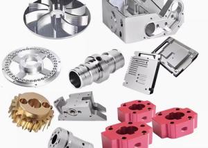Wholesale CNC Machined Aluminum Parts Titanium Anodized Gold Silver Red Blue Yellow from china suppliers