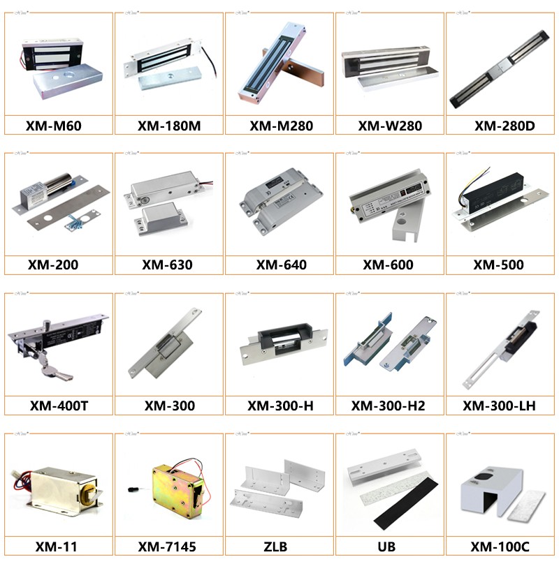 Fail Safe/Fail Security Narrow Width Sturdiness Electric Bolt Lock For Access Control System Electric Door Lock
