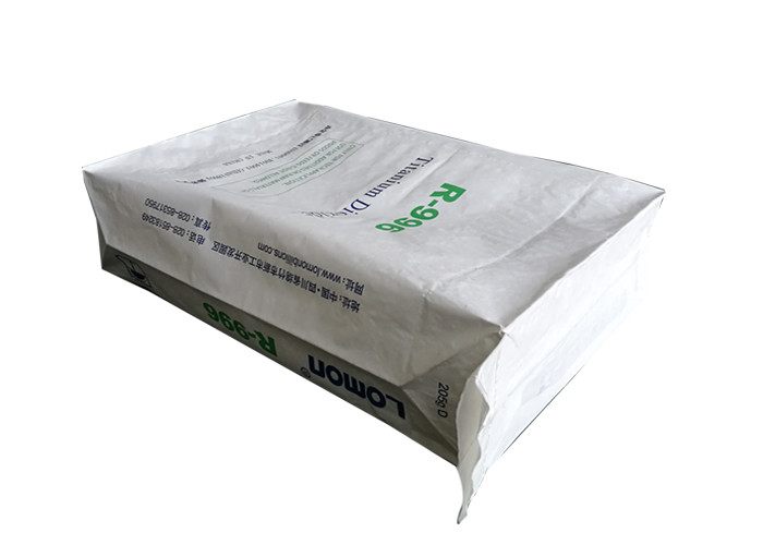 Recyclable Industrial Paper Bags Durable Anti Slip Multiwall Paper Sacks With Valve