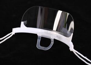 Wholesale 5 Pieces Transparent Plastic Mouth Visor Oil Proof for Chef from china suppliers