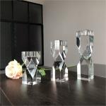 Brilliant Cut Wedding Votive Candle Holders Tealight Crystal Candelabra Wedding