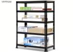 Plywood Panel Light Duty Metal Shelving Cold Rolled Steel Q235B Easy Installatio