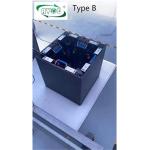 Type B P2.976 Outdoor Rental LED Screen SMD1415 Cube Display Curve Cabinets
