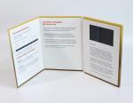 2.8" UV Coat 16GB Memory Digital Video Brochure With Videos / Sound