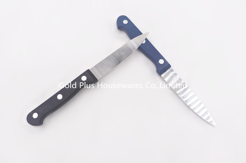 Home kitchen knife set stainless steel foods cutter Butter slicing knife with different colors