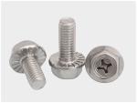 Stainless steel SS304 SS316 A2-70 A4-80 Flanged button head screw Astm B7 Flange