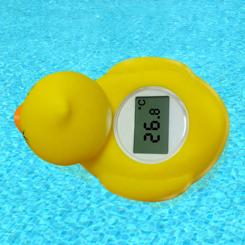 Floating Surface Multifunctional Digital Baby Bath Thermometer Various Animal Shapes