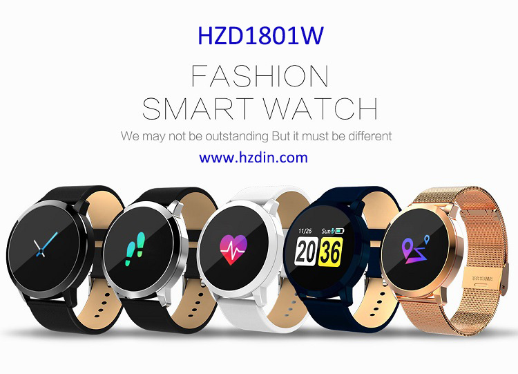 Bluetooth watch with information push WeChat/Skype/Facebook/Twitter/Line/WhatsApp