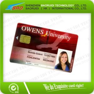 Wholesale High quality Credit Card Size cr80 pvc smart chip ic cards from china suppliers