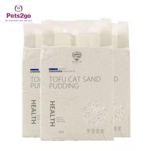 Wholesale Pets2go Fine Sand 3kg Tofu Cat Litter Pet Bathing Tool from china suppliers