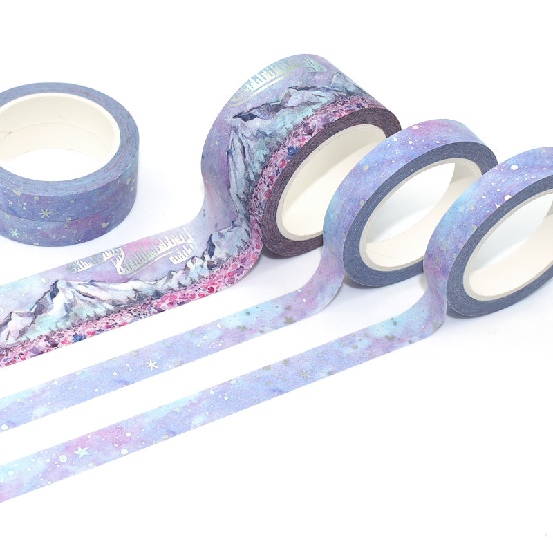 Cute Kawaii Custom Washi Tape Printing Easy Tear Masking Washi Tape