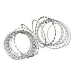 Best Price Anti-rust Hot Dipped Galvanized Razor Wire Price Concertina Barbed