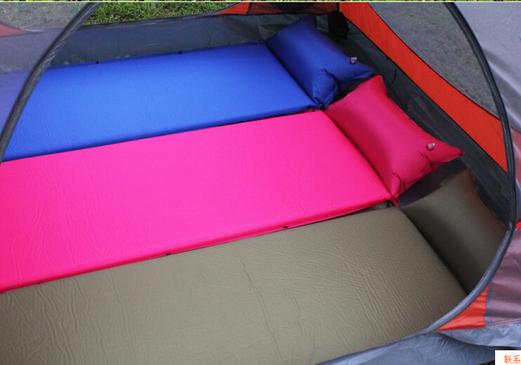 Single Self Inflating Camping Sleeping Roll Up Memory Foam Mat Camp Mat 5cm thickness camp mat