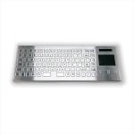 2.4G Industrial Wireless Keyboard Stainless Steel SUS304 Violence Resist