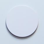 PVC Flat Tag Anti-Metal Social Media NFC Tag White PVC Flat Tag