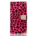 PU Leather Noble Luxury Leopard Wallet Stand Cell Phone Case Cover for iPhone 7
