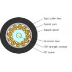 Waterproof Cable GJA Structure for Fiber Optic Cable Distribution Equipment