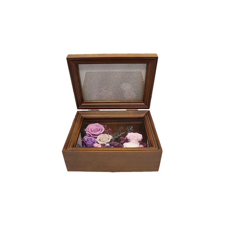 Everlasting Preserved Rose Gift Box Photo Frame​ For Party / Festival