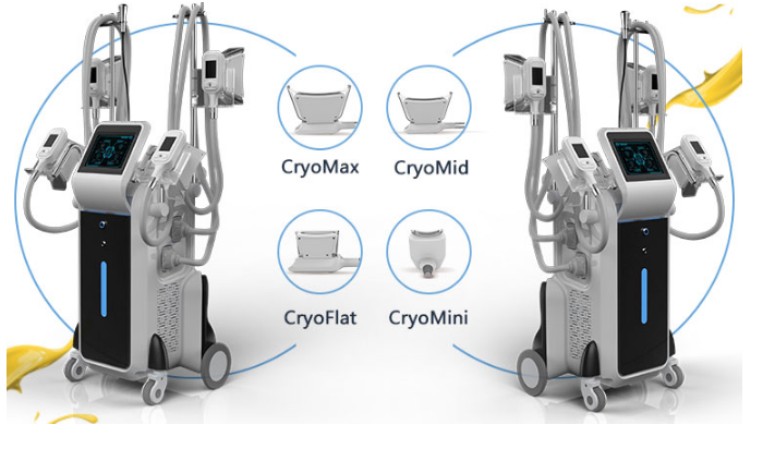 2018 newest -15oC 4 handles cryolipolysis body slimming machine 