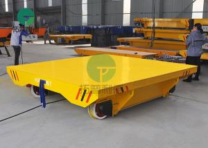 Wholesale Flatbed Automatic Motorized Rail Guided Foundry Industry Transfer Carts Suppliers from china suppliers