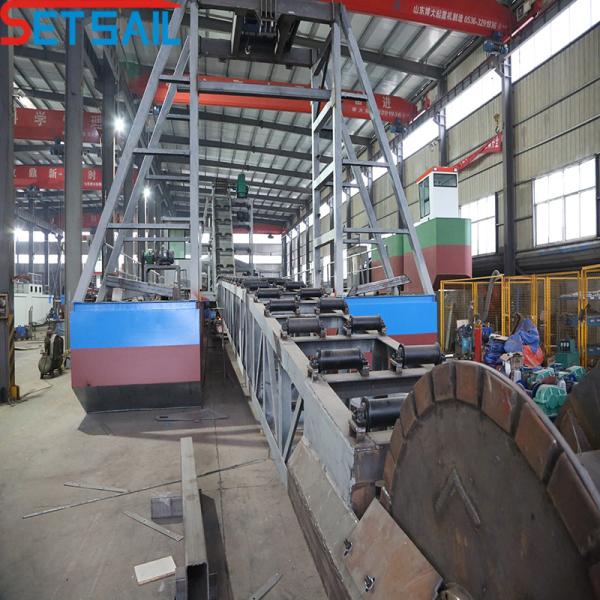 China Mining Diamond Mining Dredger with Centrifuge for River Gold