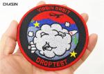 Aviation Club Clothing Embroidery Patches Heat Press Badge Embroidered Patches