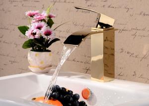 Wholesale Bathroom fittings high quality brass water taps stainless steel faucet from china suppliers