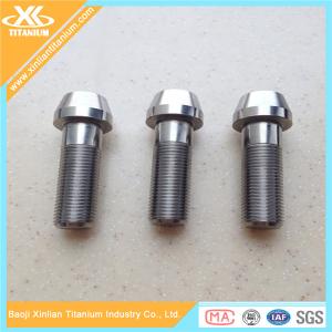 Wholesale Best Selling Pure Titanium Hex Socket Tapered Head MTB Bike Bolts from china suppliers